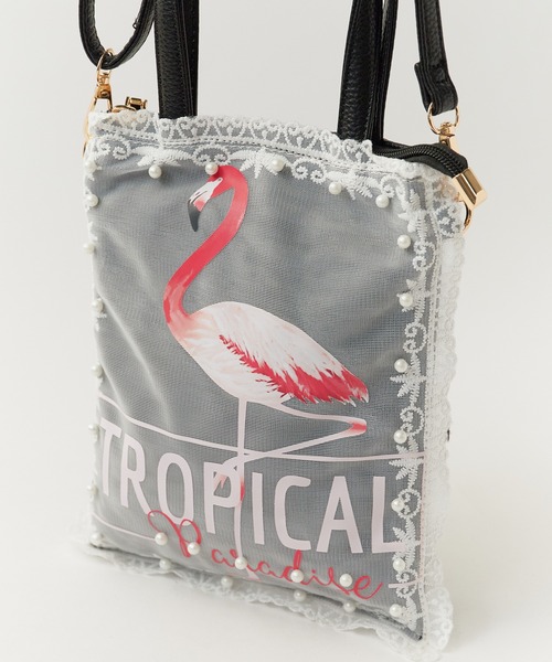 ROOPTOKYO(ループトウキョウ)の「2WAY Graphic Girly Shoulder Bag / グラフィック ガーリー スクエアショルダーバッグ 秋物 秋服 2026年秋冬(ショルダーバッグ・レディース・ホワイト系5/ホワイト系3/ホワイト系6/ホワイト系4/ホワイト系2/ホワイト系1・FREE)」の20枚目の写真