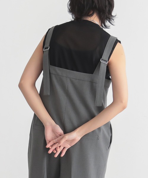 for/c(フォーシー)の「ラメニットノースリーブトップス【サスティナブル】(ニット/セーター・レディース・グレー/ブラウン/ブラック/ホワイト・L/M)」の20枚目の写真