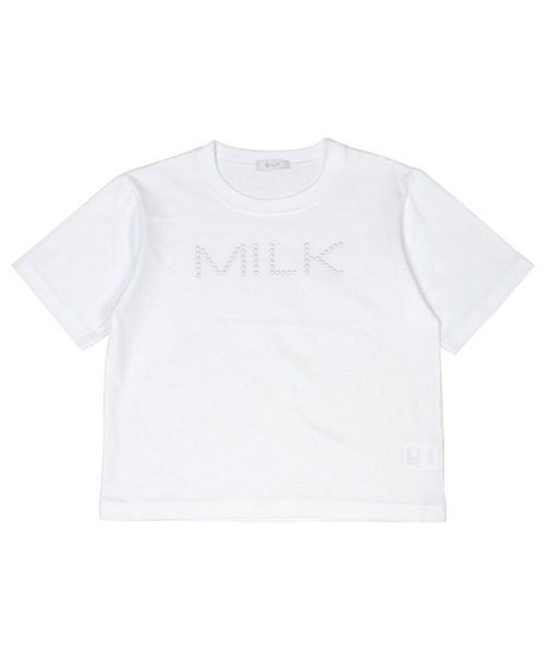 MILK BAR Tシャツ FOR YOUR EYES ONLY 新品未使用 MILK SUMMER Tシャツ（Tシャツ/カットソー）｜MILK（ミルク）の