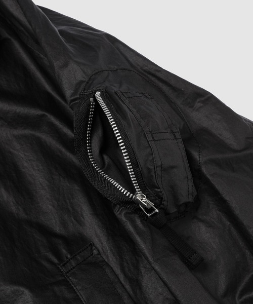 COMME des GARCONS HOMME（コム デ ギャルソン・オム）の「コットンラミーツイル ミリタリージャケット（ミリタリージャケット・メンズ・ブラック・L/XS/S/M）」の6枚目の写真
