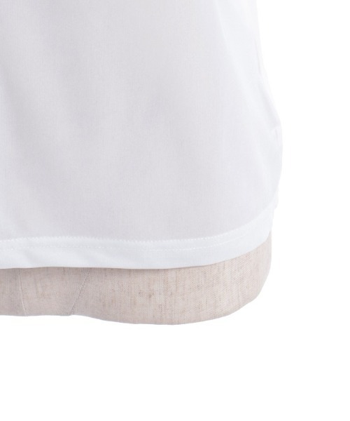 axes femme(アクシーズファム)の「スリット袖シアートップス(Tシャツ/カットソー・レディース・ブラック/サックスブルー/ホワイト・FREE)」の16枚目の写真