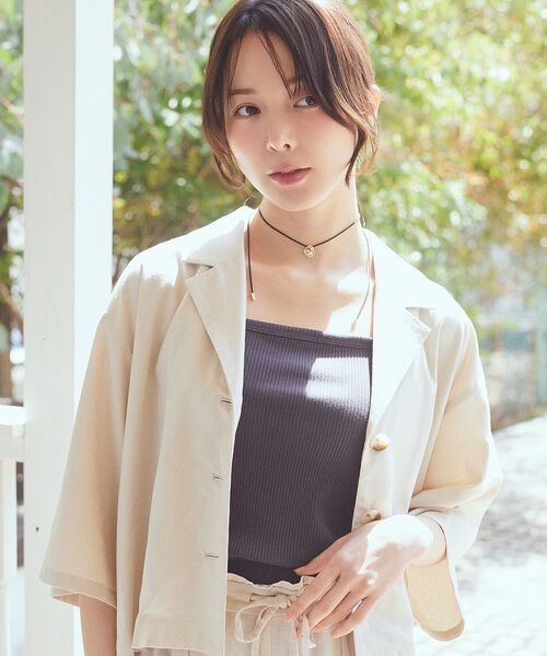 earth music&ecology（アースミュージックアンドエコロジー）の「マルチwayワンポイントコードネックレス（ネックレス・レディース・シルバー/ゴールド・FREE）」の13枚目の写真