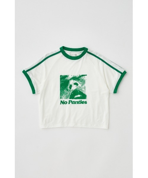 tシャツ PU SHEER TINY Tシャツ レディース PU SHEER TINY Tシャツ（Tシャツ/カットソー）｜MOUSSY