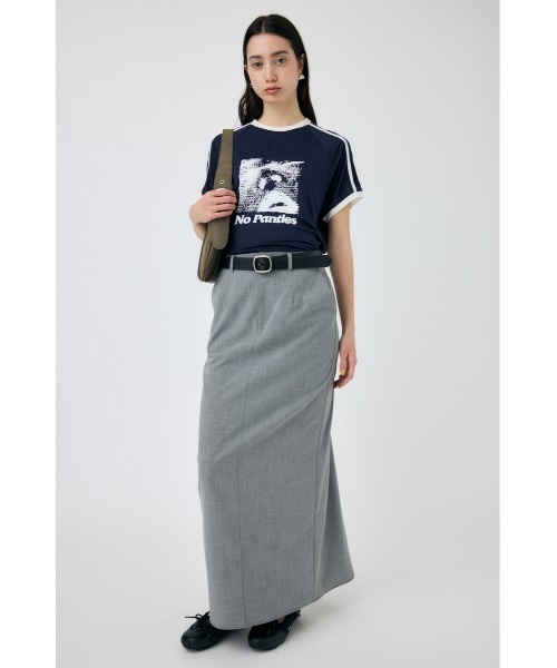 tシャツ PU SHEER TINY Tシャツ レディース PU SHEER TINY Tシャツ（Tシャツ/カットソー）｜MOUSSY