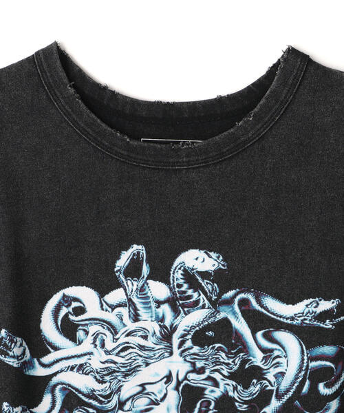 DankeSchon／ダンケシェーン／GRADATION CHEMICAL TEE BAKERSFI セール】DankeSchon/ダンケシェーン/GRADATION CHEMICAL S/S TEE
