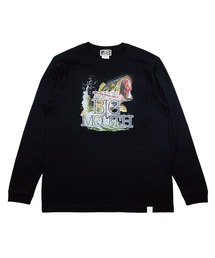 NOTHINKER（ノーシンカー）の「BIG MOUTH BASS Long T-shirt（Tシャツ/カットソー）」