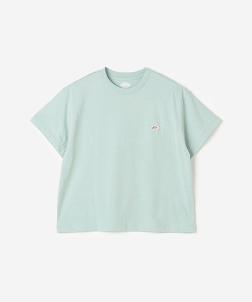 DANTON（ダントン）の「DANTON | クルーネック ショートTシャツ SOLID WOMEN（Tシャツ/カットソー・レディース・ブラウン系その他/ピンク/グリーン系その他/ホワイト・S/M）」の3枚目の写真