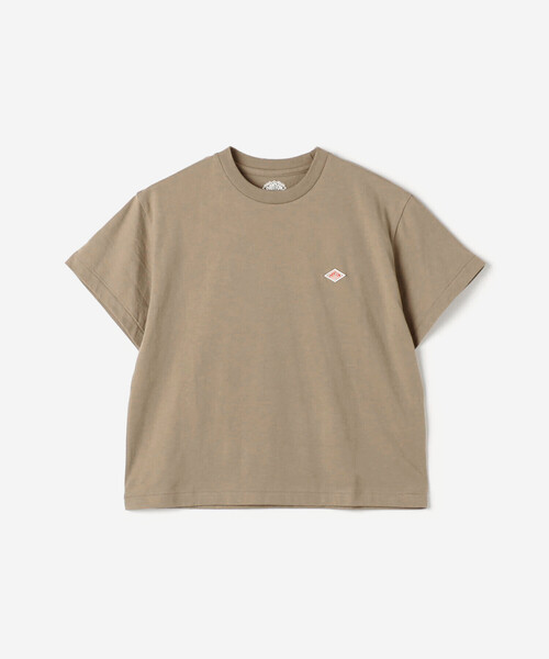 DANTON（ダントン）の「DANTON | クルーネック ショートTシャツ SOLID WOMEN（Tシャツ/カットソー・レディース・ブラウン系その他/ピンク/グリーン系その他/ホワイト・S/M）」の9枚目の写真