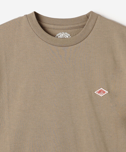 DANTON（ダントン）の「DANTON | クルーネック ショートTシャツ SOLID WOMEN（Tシャツ/カットソー・レディース・ブラウン系その他/ピンク/グリーン系その他/ホワイト・S/M）」の11枚目の写真