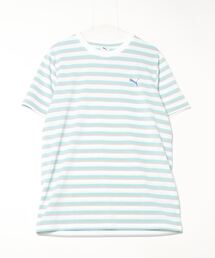プーマ PUMA SUMMER SS ストライプ Tシャツ_
