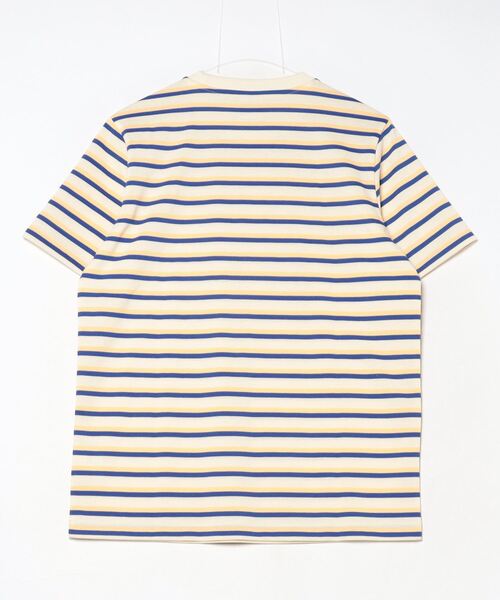 PUMA(プーマ)の「プーマ PUMA SUMMER SS ストライプ Tシャツ_(Tシャツ/カットソー・メンズ・ブラック/ホワイト/オレンジ・S/M/L/LL/3L)」の4枚目の写真