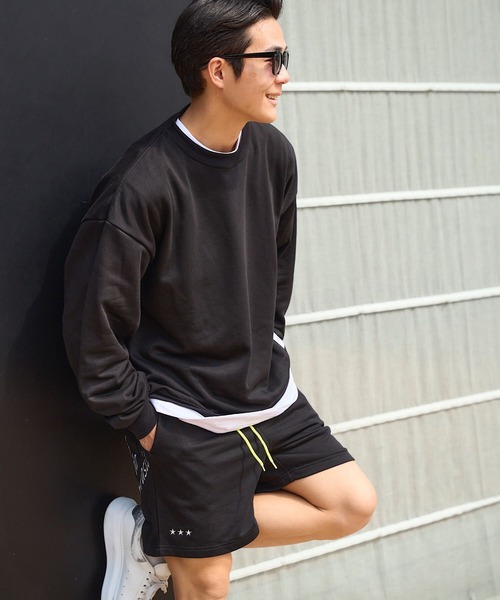 ATHLETA（アスレタ）の「［ athleta ］スウェットショートパンツ（スウェットパンツ・レディース・ブラック/杢グレー・L/M）」の10枚目の写真
