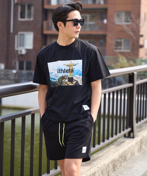 ATHLETA（アスレタ）の「［ athleta ］スウェットショートパンツ（スウェットパンツ・レディース・ブラック/杢グレー・L/M）」の15枚目の写真