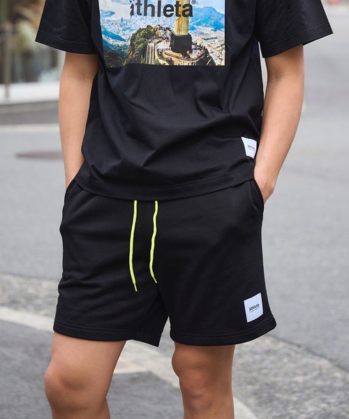 ATHLETA（アスレタ）の「［ athleta ］スウェットショートパンツ（スウェットパンツ・レディース・ブラック/杢グレー・L/M）」の16枚目の写真