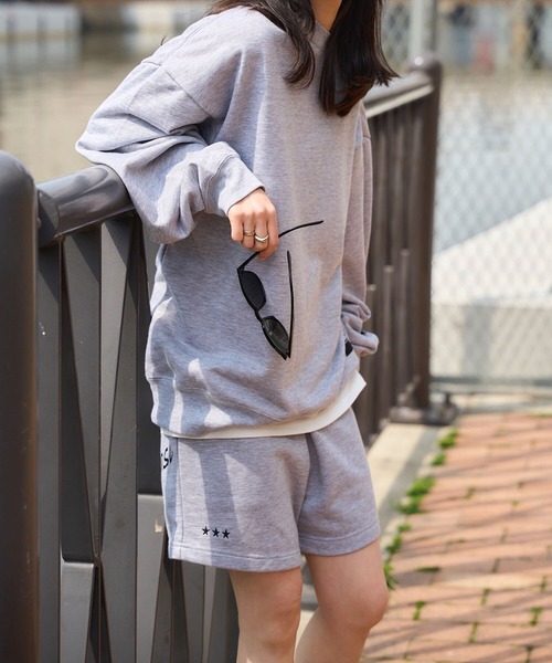 ATHLETA（アスレタ）の「［ athleta ］スウェットショートパンツ（スウェットパンツ・レディース・ブラック/杢グレー・L/M）」の20枚目の写真