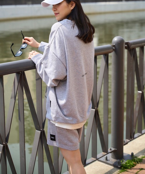 ATHLETA（アスレタ）の「［ athleta ］スウェットショートパンツ（スウェットパンツ・レディース・ブラック/杢グレー・L/M）」の21枚目の写真