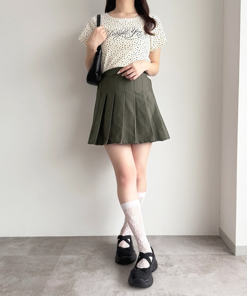 apres jour(アプレジュール)の「プリーツミニスカート(スカート・レディース・ベージュ/ブラック/グレー・X-LARGE/フリー)」の10枚目の写真