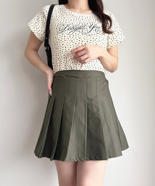 apres jour(アプレジュール)の「プリーツミニスカート(スカート・レディース・ベージュ/ブラック/グレー・X-LARGE/フリー)」の9枚目の写真
