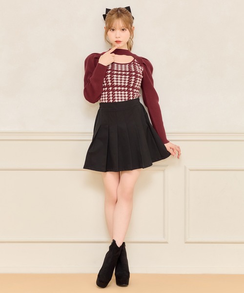 apres jour(アプレジュール)の「プリーツミニスカート(スカート・レディース・ベージュ/ブラック/グレー・X-LARGE/フリー)」の22枚目の写真