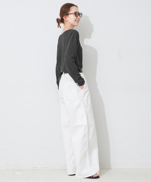 SLOBE IENA（スローブイエナ）の「シアーワッフルニュアンスプル