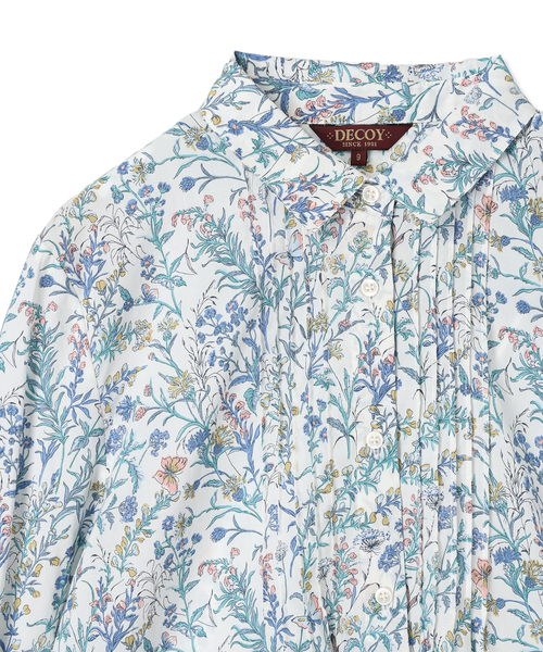 リバティ生地使用 ピンタックブラウス セール】2025春夏【リバティシリーズ】ピンタックブラウス