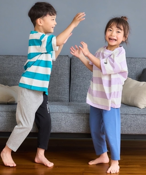 and D. petit main（アンドディープティマイン）の「【365D.】防汚フライスムジ7分レギンス（レギンス/スパッツ・キッズ・トップグレー/ブラック/ダークグリーン/ネイビー/ライトオレンジ系・110cm/100cm/140cm/130cm/90cm/120cm）」の18枚目の写真