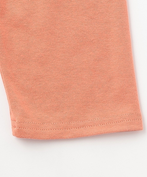 and D. petit main（アンドディープティマイン）の「【365D.】防汚フライスムジ7分レギンス（レギンス/スパッツ・キッズ・トップグレー/ブラック/ダークグリーン/ネイビー/ライトオレンジ系・110cm/100cm/140cm/130cm/90cm/120cm）」の7枚目の写真