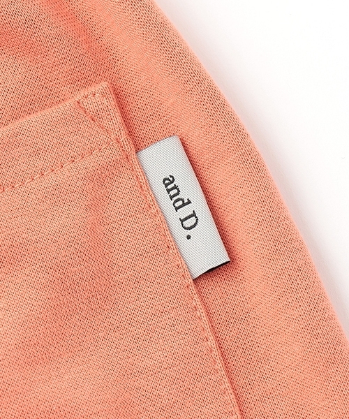 and D. petit main（アンドディープティマイン）の「【365D.】防汚フライスムジ7分レギンス（レギンス/スパッツ・キッズ・トップグレー/ブラック/ダークグリーン/ネイビー/ライトオレンジ系・110cm/100cm/140cm/130cm/90cm/120cm）」の6枚目の写真