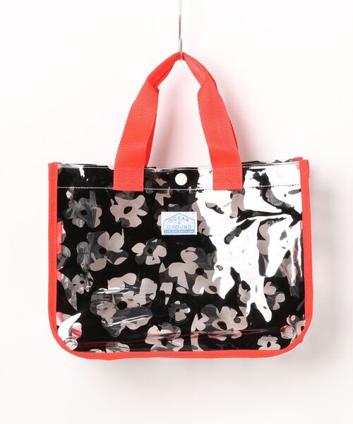 Ocean&Ground(オーシャン&グラウンド)の「プールBAG SANTA MONICA(スイムグッズ・キッズ・ターコイズブルー/レッド/イエロー・FREE)」の1枚目の写真