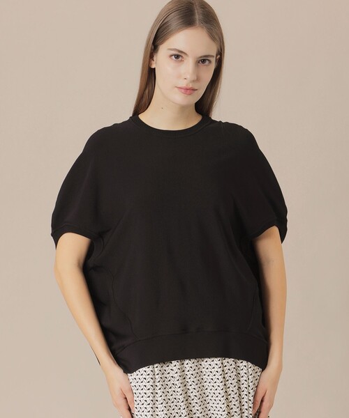 MACKINTOSH LONDON(マッキントッシュ ロンドン)の「【WEB・一部店舗限定】レーヨンストレッチプルオーバー(ニット/セーター・レディース・グリーン系その他4/オフホワイト/ブラック・38)」の3枚目の写真