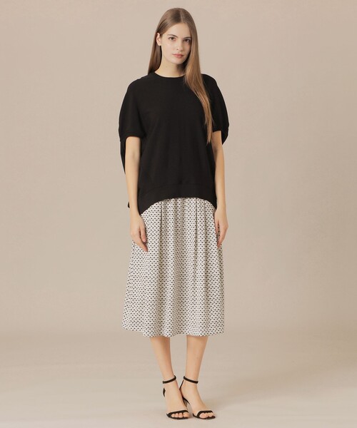 MACKINTOSH LONDON(マッキントッシュ ロンドン)の「【WEB・一部店舗限定】レーヨンストレッチプルオーバー(ニット/セーター・レディース・グリーン系その他4/オフホワイト/ブラック・38)」の10枚目の写真