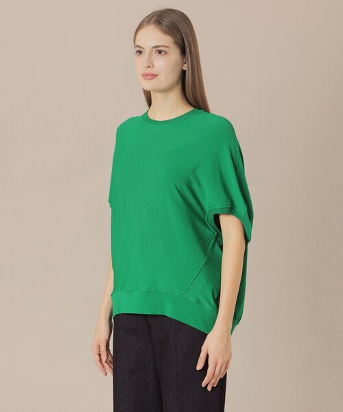 MACKINTOSH LONDON(マッキントッシュ ロンドン)の「【WEB・一部店舗限定】レーヨンストレッチプルオーバー(ニット/セーター・レディース・グリーン系その他4/オフホワイト/ブラック・38)」の13枚目の写真
