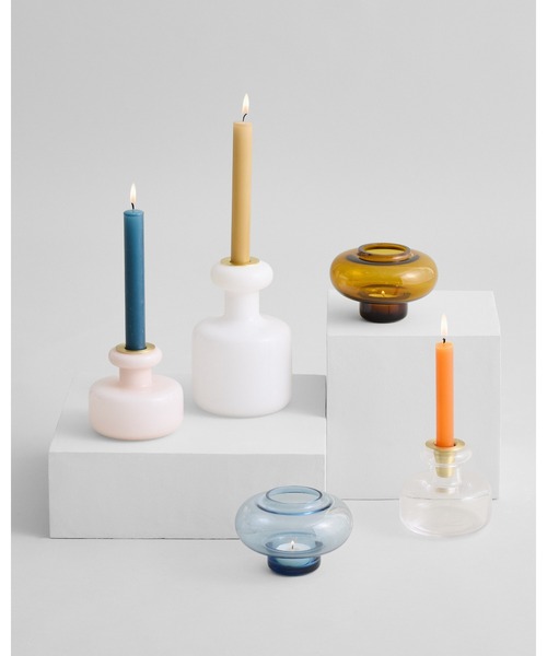 marimekko（マリメッコ）の「Fyr / candle holder（インテリア雑貨・レディース・ライトブラウン/クリア・FREE）」の5枚目の写真