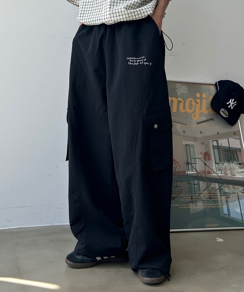 完売品　JOSEMOON CARGO PANTS ナイロンカーゴパンツ NYLON CARGO PANTS(36 WHITE): BOTTOMSjosemoon