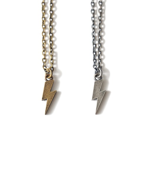 Subciety（サブサエティ）の「Metal necklace-thunder-（ネックレス・メンズ・アンティークシルバー/アンティークゴールド・FREE）」の7枚目の写真