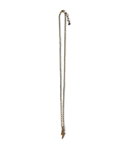 Subciety（サブサエティ）の「Metal necklace-thunder-（ネックレス・メンズ・アンティークシルバー/アンティークゴールド・FREE）」の8枚目の写真