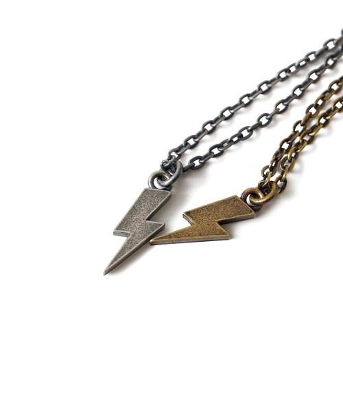 Subciety（サブサエティ）の「Metal necklace-thunder-（ネックレス・メンズ・アンティークシルバー/アンティークゴールド・FREE）」の11枚目の写真