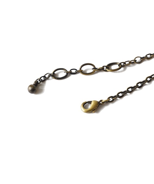 Subciety（サブサエティ）の「Metal necklace-thunder-（ネックレス・メンズ・アンティークシルバー/アンティークゴールド・FREE）」の4枚目の写真