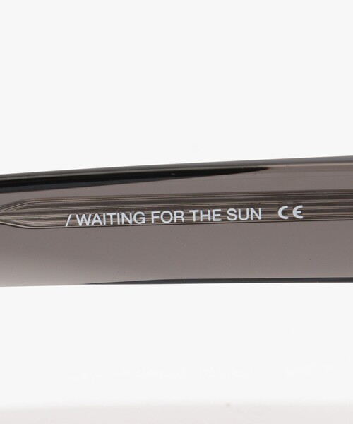 Waiting for the Sun（ウェイティングフォーザサン）の「WAITING FOR THE SUN Mochi サングラス（サングラス・メンズ・ブラック/ダークブラウン・FREE）」の7枚目の写真