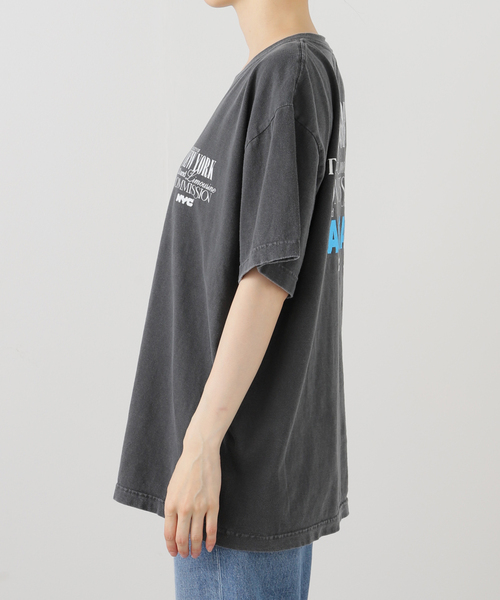 OUTDOOR PRODUCTS(アウトドアプロダクツ)の「NYC TAXICAB Tee(Tシャツ/カットソー・レディース・グレー・FREE)」の5枚目の写真