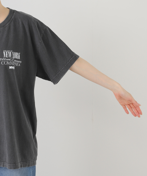 OUTDOOR PRODUCTS(アウトドアプロダクツ)の「NYC TAXICAB Tee(Tシャツ/カットソー・レディース・グレー・FREE)」の8枚目の写真