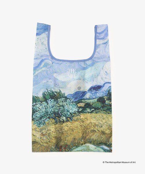 Afternoon Tea（アフタヌーンティー）の「ポケッタブルショッピングバッグ/THE MET（エコバッグ/サブバッグ・レディース・ブルー・ONE SIZE）」の7枚目の写真