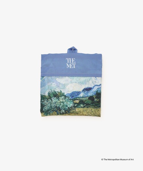 Afternoon Tea（アフタヌーンティー）の「ポケッタブルショッピングバッグ/THE MET（エコバッグ/サブバッグ・レディース・ブルー・ONE SIZE）」の2枚目の写真