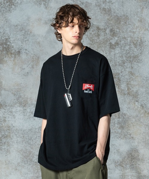 glamb（グラム）の「Good Luck T-shirt III / グッドラックＴシャツIII（Tシャツ/カットソー・メンズ・ブラック/ホワイト・S/M/L）」の8枚目の写真