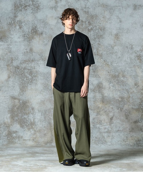 glamb（グラム）の「Good Luck T-shirt III / グッドラックＴシャツIII（Tシャツ/カットソー・メンズ・ブラック/ホワイト・S/M/L）」の11枚目の写真