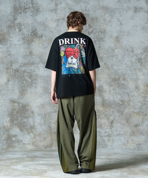 glamb（グラム）の「Good Luck T-shirt III / グッドラックＴシャツIII（Tシャツ/カットソー・メンズ・ブラック/ホワイト・S/M/L）」の12枚目の写真