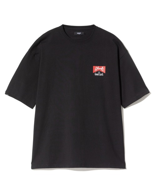 glamb（グラム）の「Good Luck T-shirt III / グッドラックＴシャツIII（Tシャツ/カットソー・メンズ・ブラック/ホワイト・S/M/L）」の5枚目の写真
