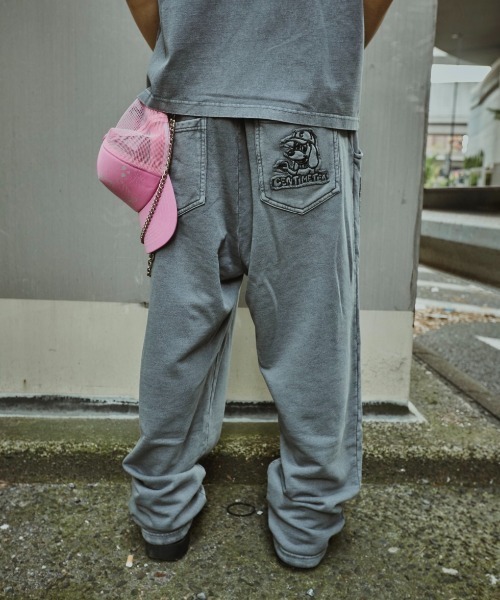 centimeter（センチメーター）の「Ruler powder sweat pants（スウェットパンツ・メンズ・グレー/ブラック・MEDIUM/X-LARGE/LARGE）」の10枚目の写真