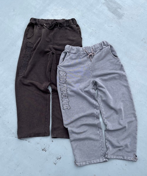 centimeter（センチメーター）の「Ruler powder sweat pants（スウェットパンツ・メンズ・グレー/ブラック・MEDIUM/X-LARGE/LARGE）」の12枚目の写真