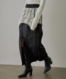 VIOLETTA | レースレイヤードカーゴスカート(スカート)